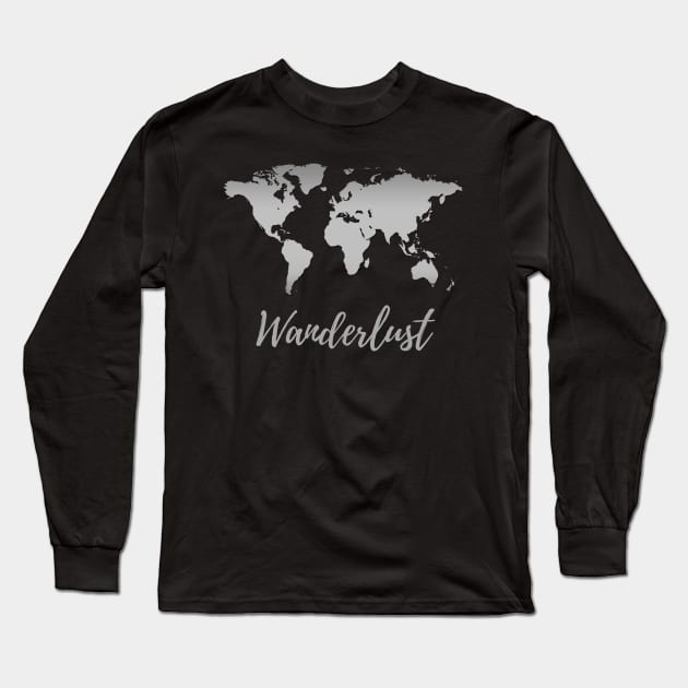 Wanderlust Long Sleeve T-Shirt by TheWorldWanderers1